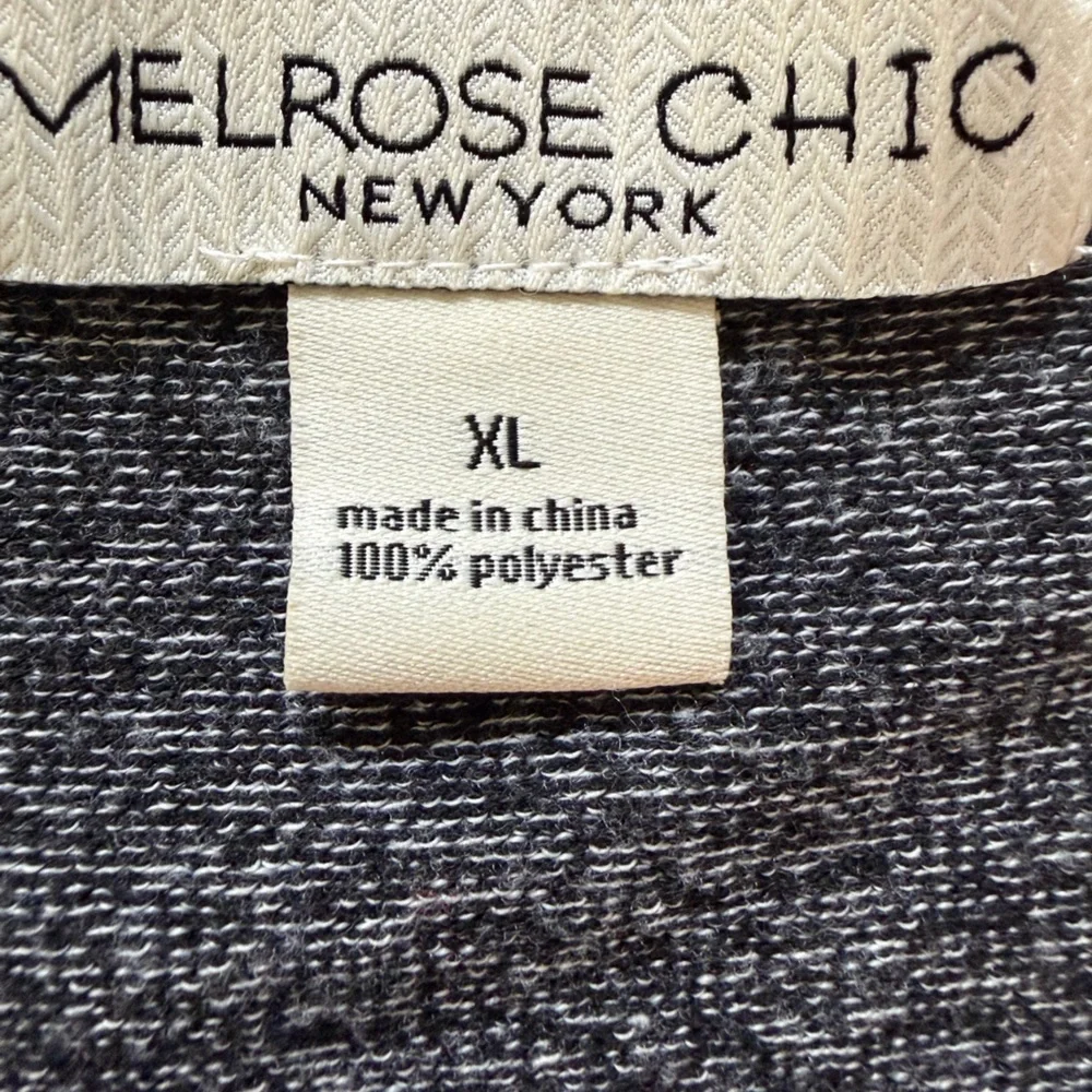 Heather Gray Cardigan Sweater. - Picture 2 of 7